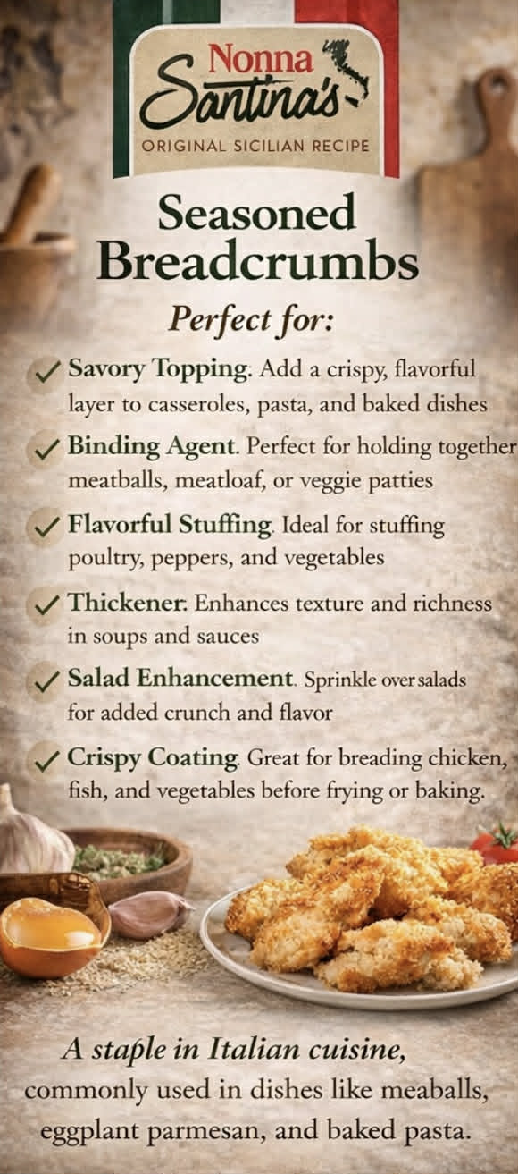 Nonna Santina's 16oz Breadcrumbs (3)