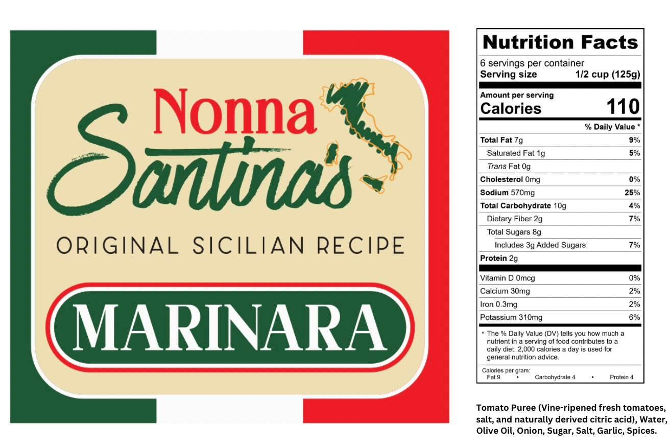 Nonna Santina's Marinara  (3/24OZ)